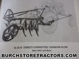 international 140 tractor disk plow