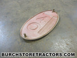 international 140 tractor grill emblem