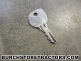 international 140 tractor key
