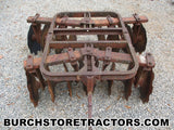 IH 140 tractor one point hitch disc harrow 