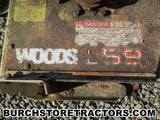 woods L59 belly mount mower
