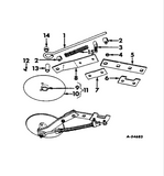 IH 184 planter covering disk