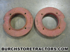 international 300 tractor front wheel weights