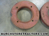 international 350 tractor front wheel weights