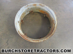 international 404 tractor rear rim