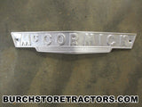 McCormick-Deering W6 tractor front grill emblem