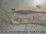 farmall cub tractor model 151 disk plow mounting brackets