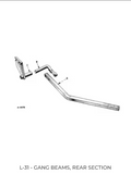 farmall 140 high crop tractor back cultivator brackets
