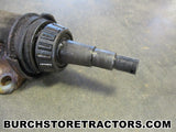 international super c tractor front axle shaft