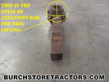 Pair of Cultivator Extension Bars for Farmall A, AV Tractor