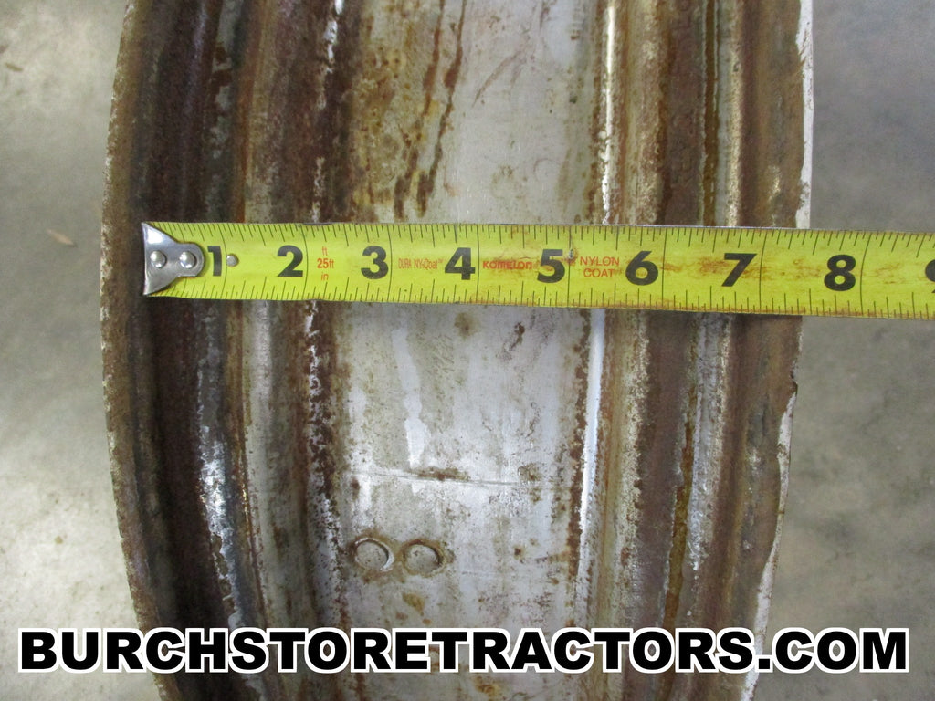 Original Style 7 X 24 Rear Rim - Wheel for Farmall Cub, Cub LoBoy Trac ...