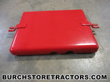 international cub tractor battery box lid