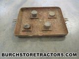 international cub tractor battery box lid