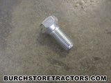 international cub tractor front rim lug