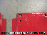 IH cub tractor side panels