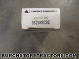 international harvester part number 362881C92