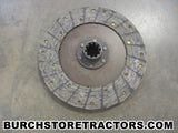 international m tractor clutch disc