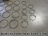 international MV tractor engine piston ring set