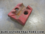 international super chief moldboard plow coulter bracket