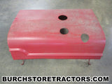 farmall super c tractor engine hood