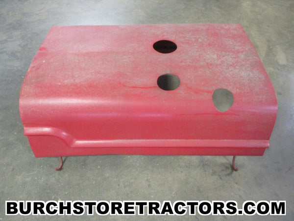 farmall super c tractor engine hood