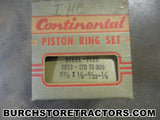 international W4 tractor engine piston rings