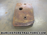 john deere 420 tractor bumper weight