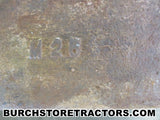 john deere 430 tractor bumper weight