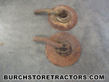 john deere m tractor bedder disk