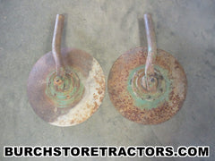 john deere m tractor hiller disk
