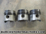 kubota L245H tractor engine pistons