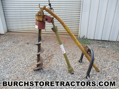 leinbach 3 point hitch post hole digger