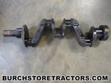 massey ferguson TO30 tractor crankshaft