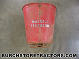 massey ferguson planter seed hopper