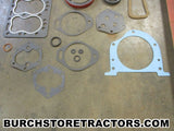 massey pony tractor engine gasket kit