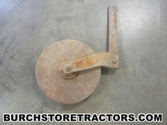 moldboard turning plow coulter