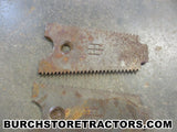 new old stock farmall cub tractor sickle bar mower ledger plate