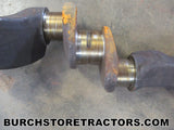 oliver 77 tractor gas engine crankshaft