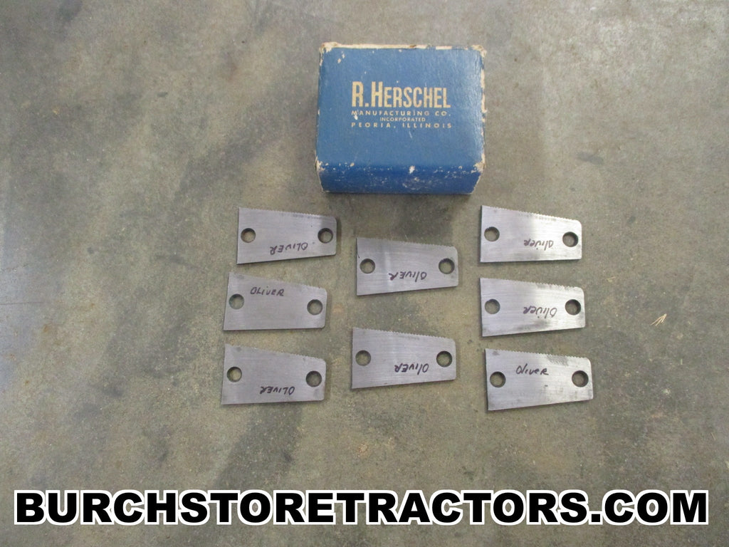 New Old Stock Shoe Plates for Oliver 421 Sickle Bar Mowers and Other M ...
