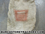 oliver super 55 tractor 3pt drawbar plate