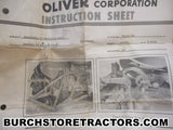 new old stock oliver tractor parts 