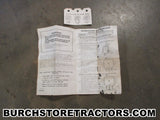 oliver 88 tractor generator voltage regulator