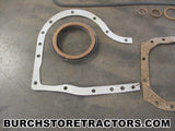 oliver tractor engine timing plate gasket