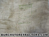 oliver tractor parts bag