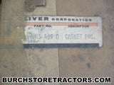 oliver white tractor part number KS499D