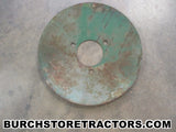 planter row marker disk