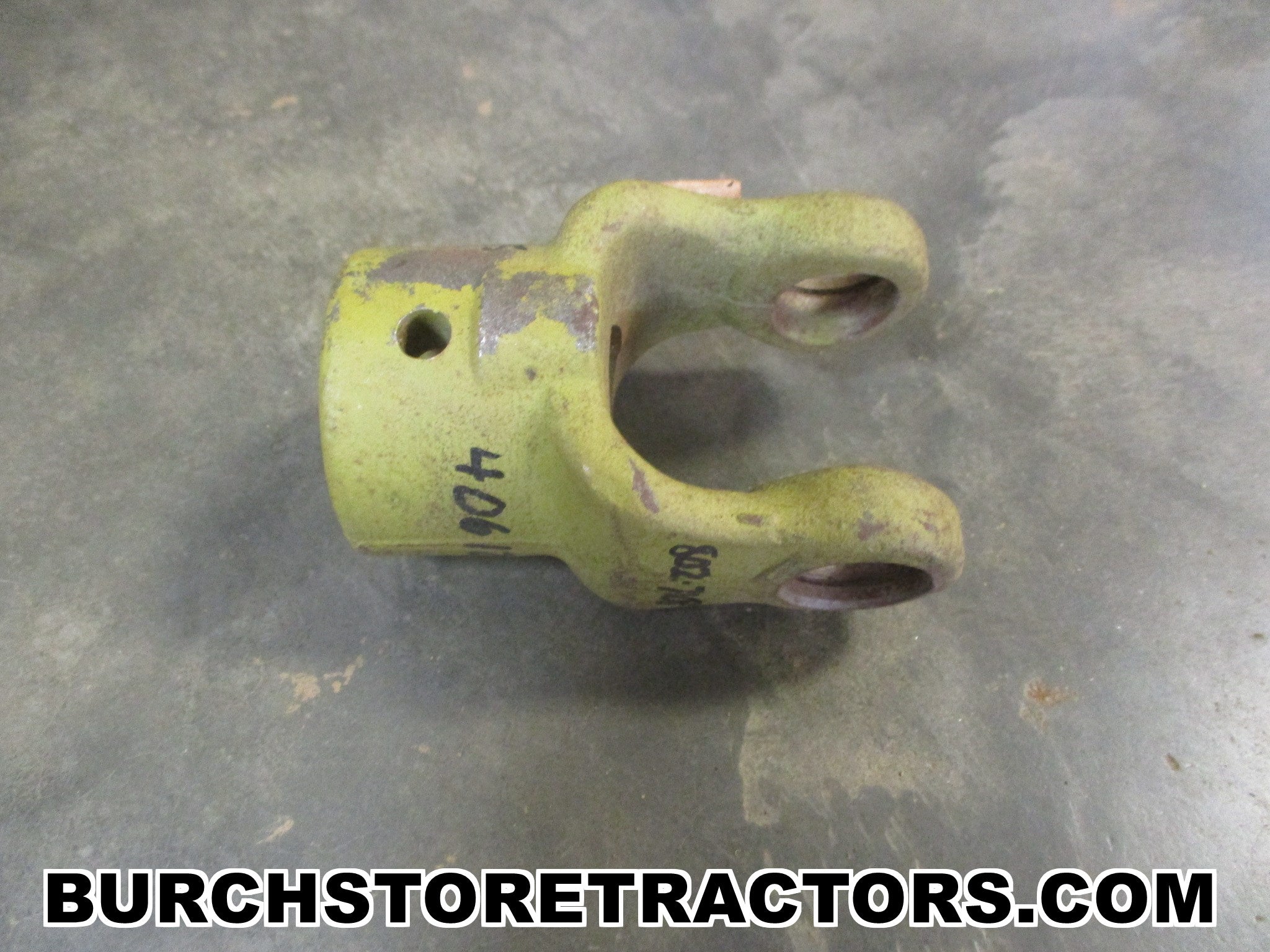 New Old Stock PTO Shaft Implement Yoke, 1 Inch Round, 802-7108