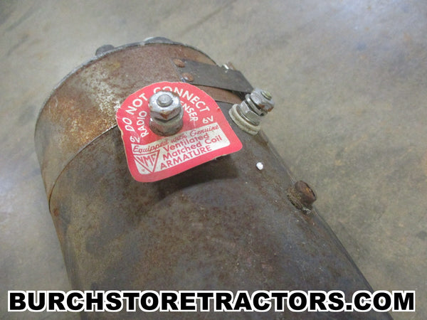 Rebuilt 6 Volt Generator, Delco Remy Part Numbers 1102653, 1102677 ...