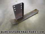 woods finishing mower skid plate