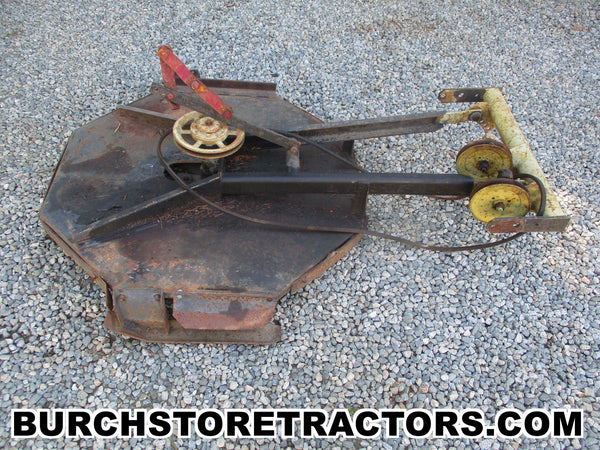 farmall cub tractor woods mower deck